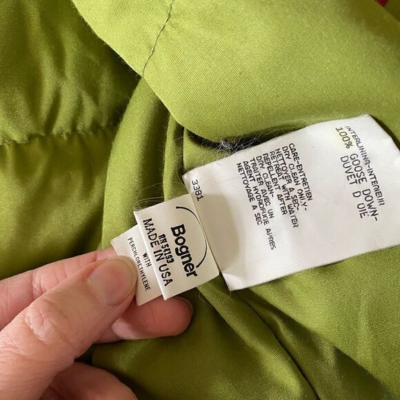 Bogner | Vintage Pink Goose Down Filled Ski Jacket | 12 - Picture 10 of 16